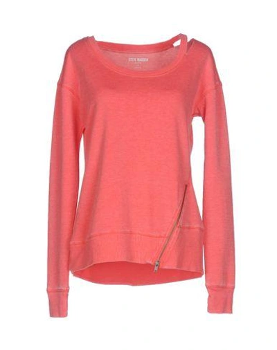 Steve Madden Sweatshirt In Coral