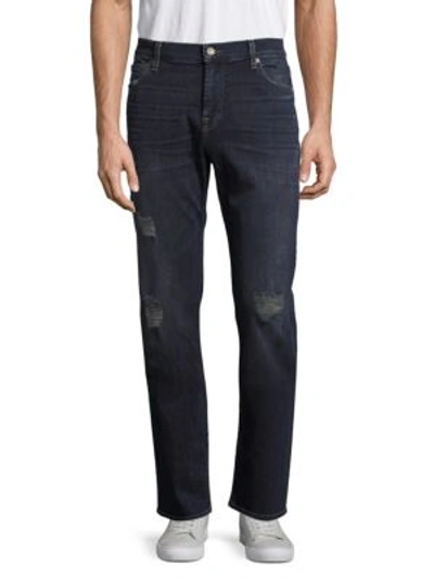 7 For All Mankind Standard Straight-leg Jeans In Ainsworth