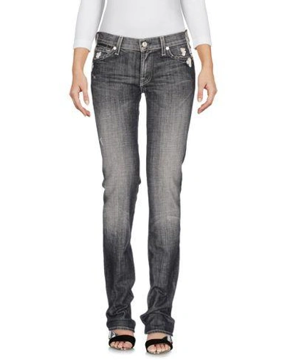 7 For All Mankind Denim Pants In Lead