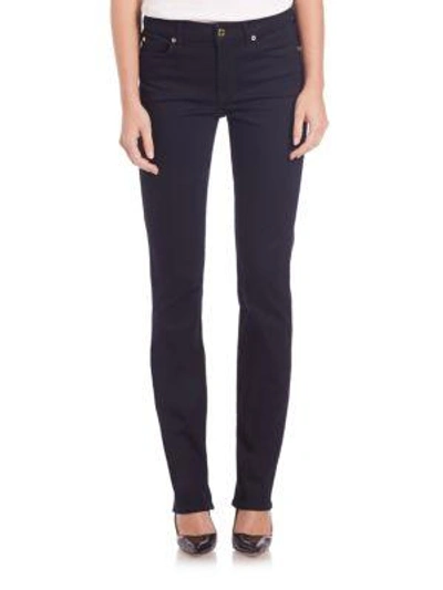7 For All Mankind Kimmie Slim Illusion Jeans In Slim Blue