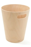 Umbra Woodrow Trash Bin In Natural