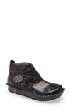 Alegria 'caiti' Boot In Subtle Black Leather