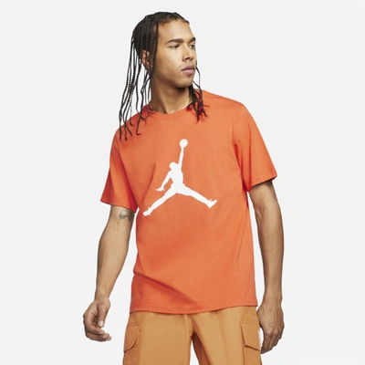 Jordan Jumpman Men's T-shirt In Starfish/white