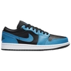 Jordan Air  1 Low Shoe (laser Blue) In Laser Blue,white,black