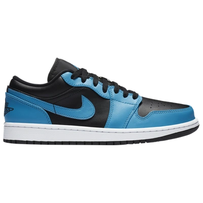 Jordan Air  1 Low Shoe (laser Blue) In Laser Blue,white,black