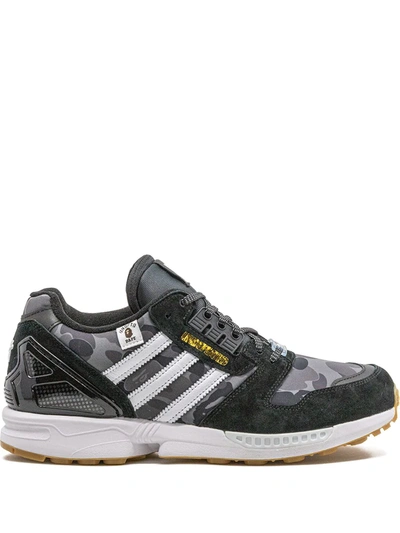 Adidas Originals X Bape X Undefeated Zx 8000 "black" Trainers