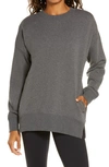 Zella Amazing Crewneck Sweatshirt In Grey Medium Charcoal Heather