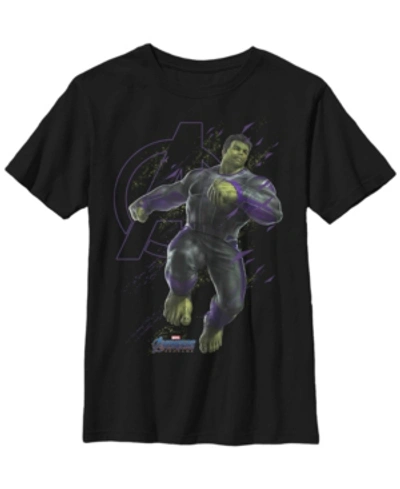 Fifth Sun Kids' Boy's Marvel Avengers: Endgame Hulk Ready Child T-shirt In Black