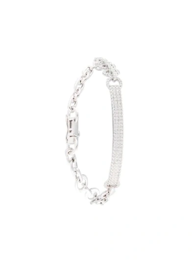 Apm Monaco Yacht Club Round Chain Bracelet In Silver