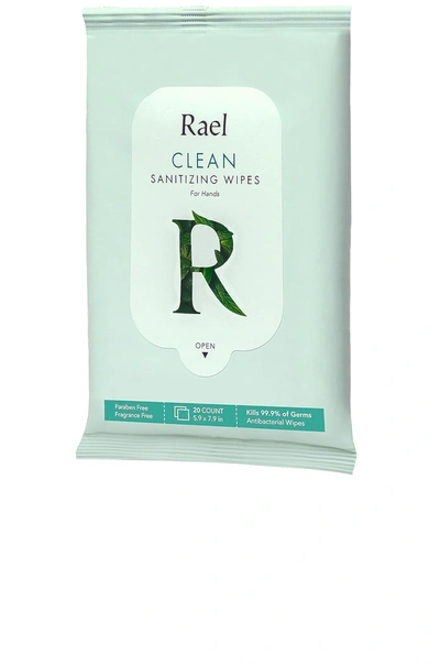 Rael Clean Sanitizing Wipes For Hands In N,a