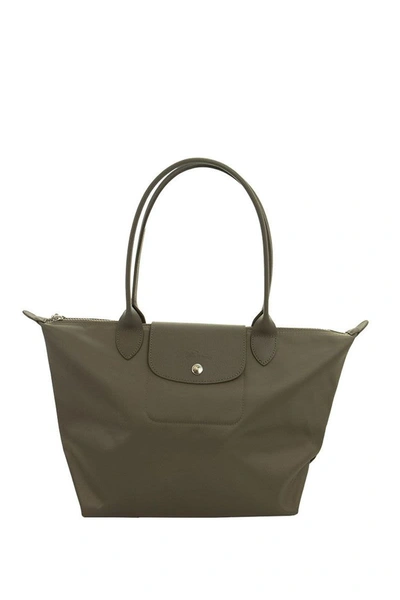 Longchamp Le Pliage Néo - Top Handle Bag S In Taupe