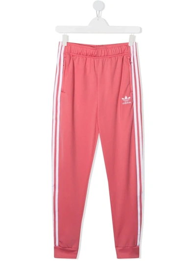 Adidas Originals Adidas Men's Classics Adicolor Primeblue Sst Track Pants In Pink