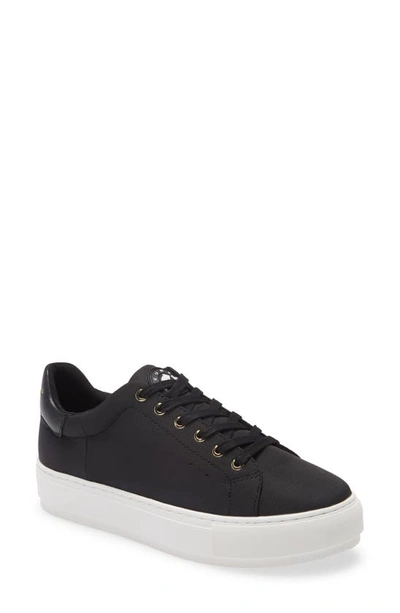 Kurt Geiger Laney Repreve® Recycled Nylon Platform Sneaker In Black