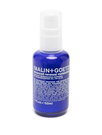 Malin + Goetz Advanced Renewal Moisturiser In Blue