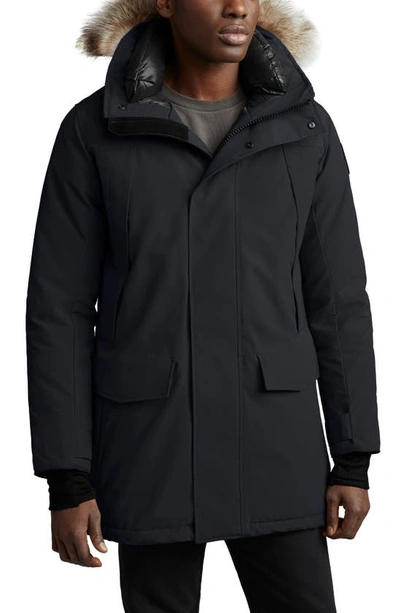 カナダガースダウンBlack Label 67 Navy Marine
