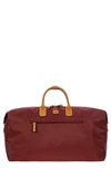 Bric's X-bag Boarding 22-inch Duffle Bag In Bordeaux