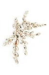 Brides And Hairpins Isadora Crystal Hair Clip In Rose Gold