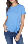 Sanctuary Perfect Knot T-shirt In Forget Me