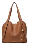 The Marc Jacobs The Director Leather Tote In Brown