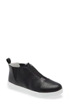 Alegria Parker Slip-on Sneaker In Black Leather