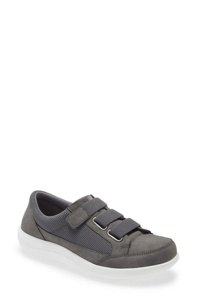 Alegria Dahlia Sneaker In Grey Relaxed Leather