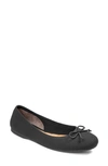 Me Too Harmony Knit Ballet Flat In Black Mesh