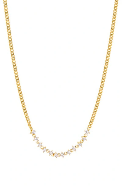 Luv Aj Ballier Curb Chain Necklace In Gold