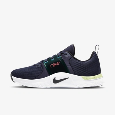 Nike Women's In-season Tr 10 Running Sneakers From Finish Line In Blackened Blue,lagoon Pulse,dark Atomic Teal,black