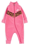 Nike Babies' Logo Romper In Pinksicle