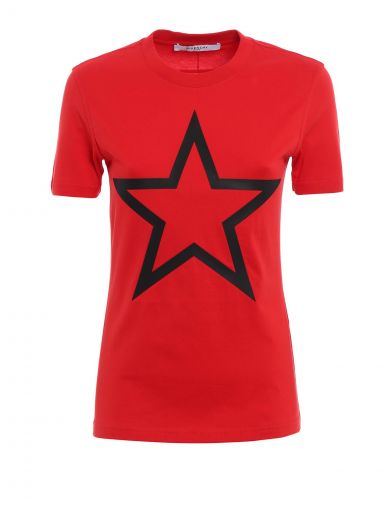 Givenchy Short Sleeves Tshirt In Red | ModeSens