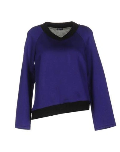 Jil Sander Sweatshirt In Purple