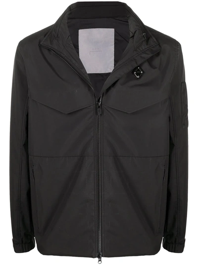A-cold-wall* Rhombus Logo-jacquard Cotton-blend Jacket In Black
