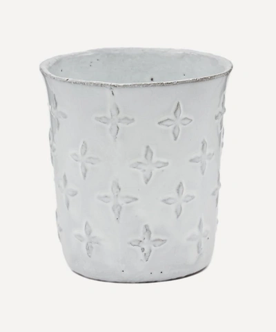 Astier De Villatte Tuileries Tumbler In White