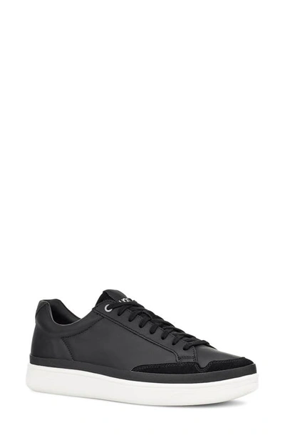 Ugg South Bay Sneaker In Black Leather