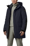 Canada Goose Black Label Brockton Water Resistant 625 Fill Power Down Parka In Navy - Marine