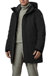 Canada Goose Black Label Brockton Water Resistant 625 Fill Power Down Parka In Black - Noir
