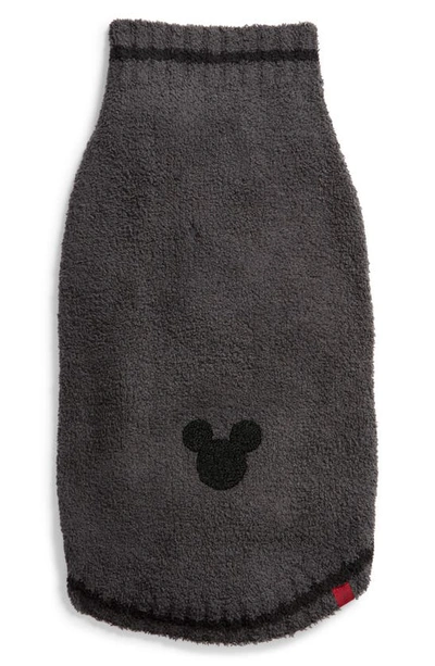 Barefoot Dreamsr X Disney Cozychic™ Mickey Mouse Pet Sweater In Carbon/ Black