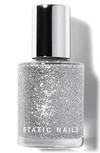 Static Nails Liquid Glass Nail Polish In Crushed Diamonds