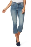 Nydj Chloe Side Slit Capri Jeans In Sabina