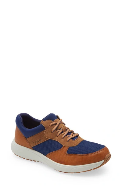 Traq By Alegria Old Sqool Trainer In Blue Leather