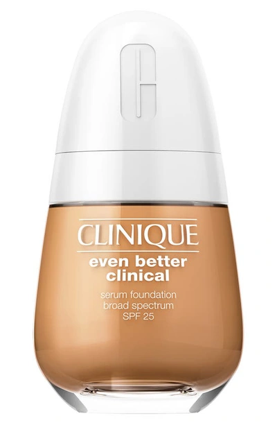 Clinique Even Better Clinical™ Serum Foundation Broad Spectrum Spf 25 Wn 120 Pecan 1.0 oz/ 30 ml