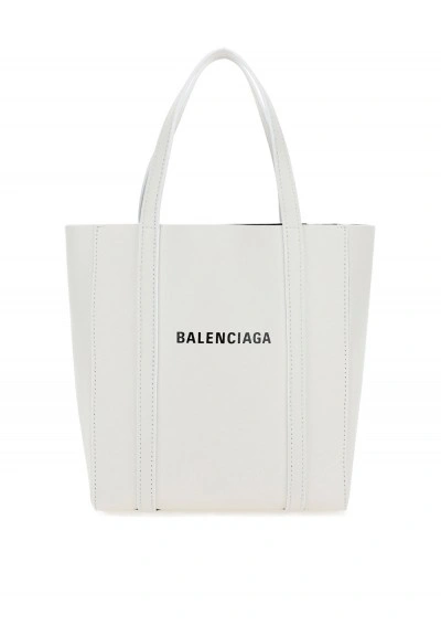 Balenciaga Shoulder Bag In White/l Black