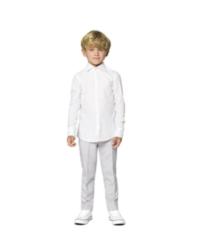 Opposuits Kids' Toddler Boys Knight Solid Shirt In White
