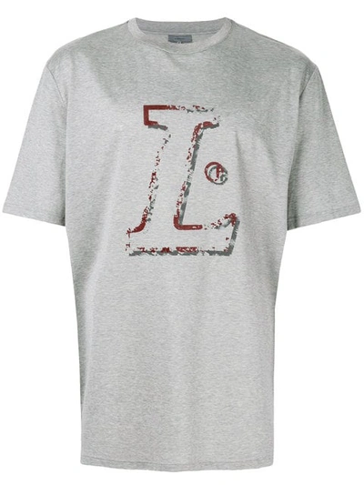 Lanvin Printed T-shirt In Grey