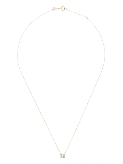 Adina Reyter 14-karat Yellow Gold Baguette-cut Diamond Necklace