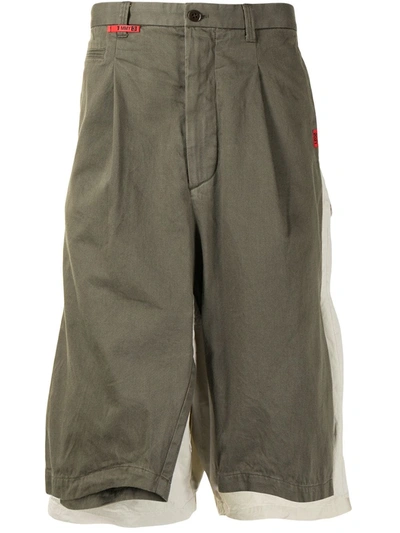 Miharayasuhiro W-sleeve Skate Trousers In Green