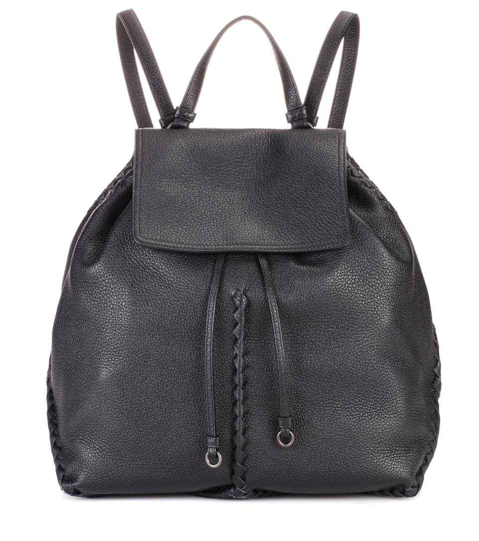 Bottega Veneta Leather Backpack | ModeSens
