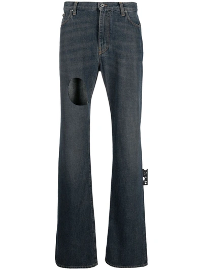Off-white Grey Slim Stacked Joseph Jeans In Dark Grey Wh