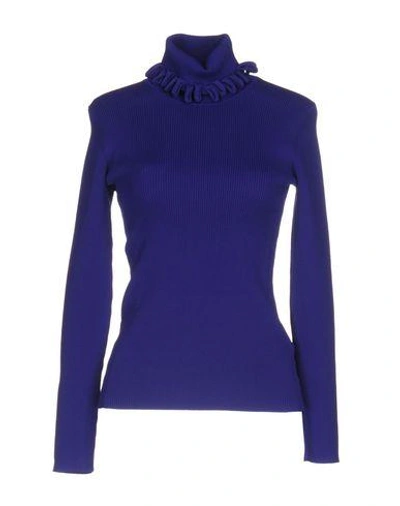 Victoria Beckham Turtlenecks In Purple