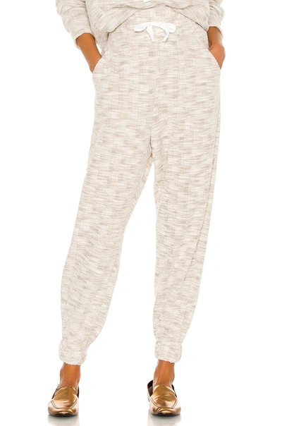 Divine Héritage X Revolve High Waisted Sweatpants In Oatmeal